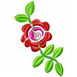 Flowers Embroidery Design 7 Flowers Embroidery Design 7